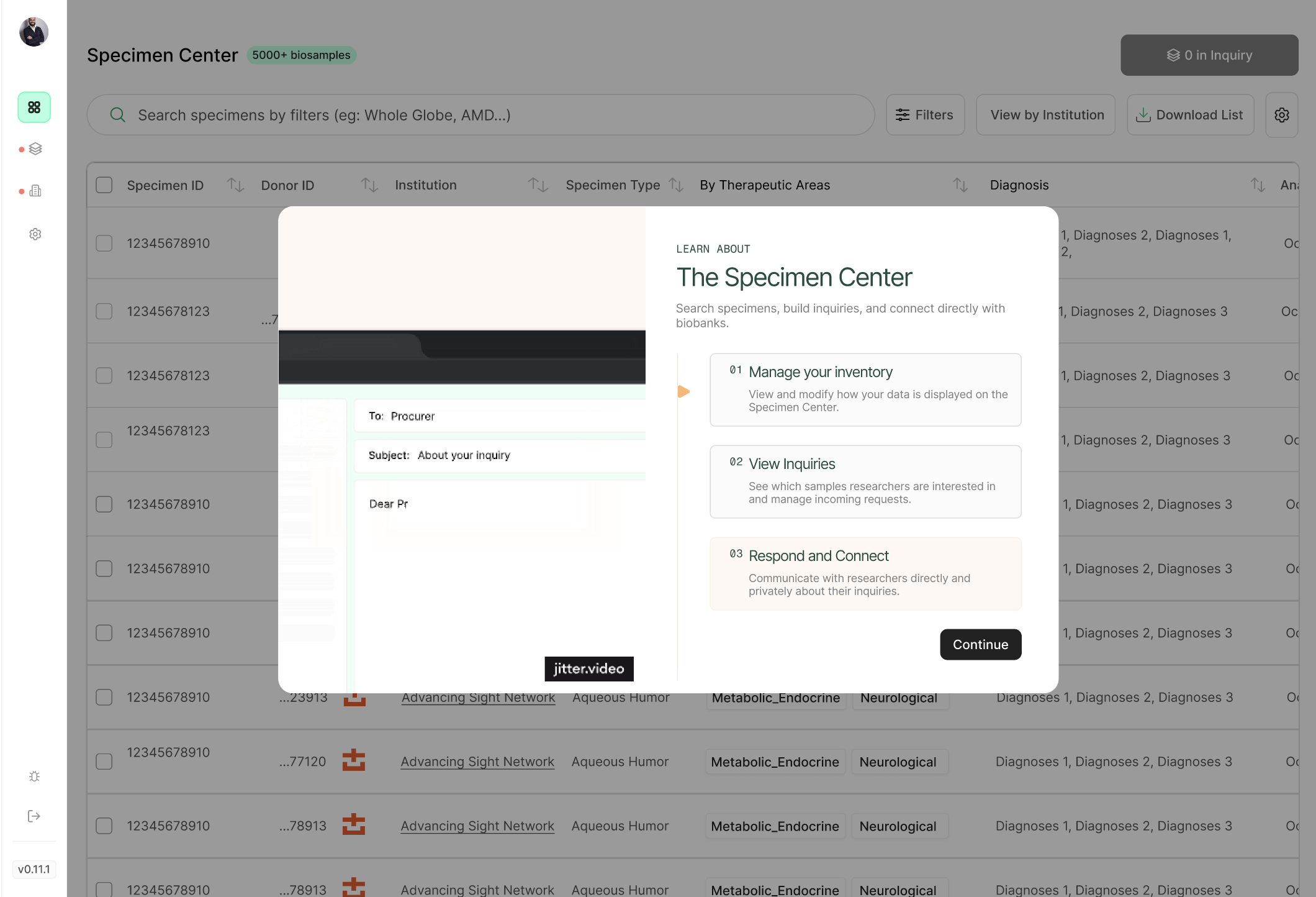 Onboarding — step 1